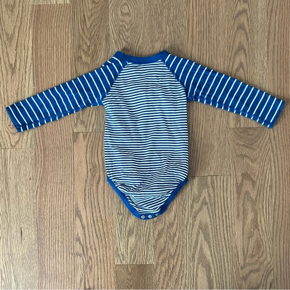 Hanna Andersson striped crossover top - Picture 2 of 3